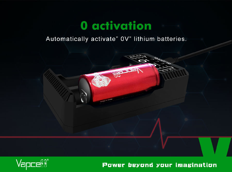 Vapcell U2 charger