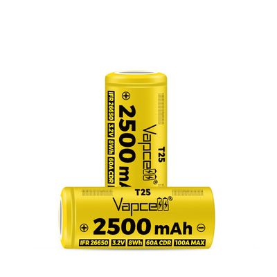 Vapcell 26650 P54 5400mah 20A/35A - Vapcell batteries and Chargers