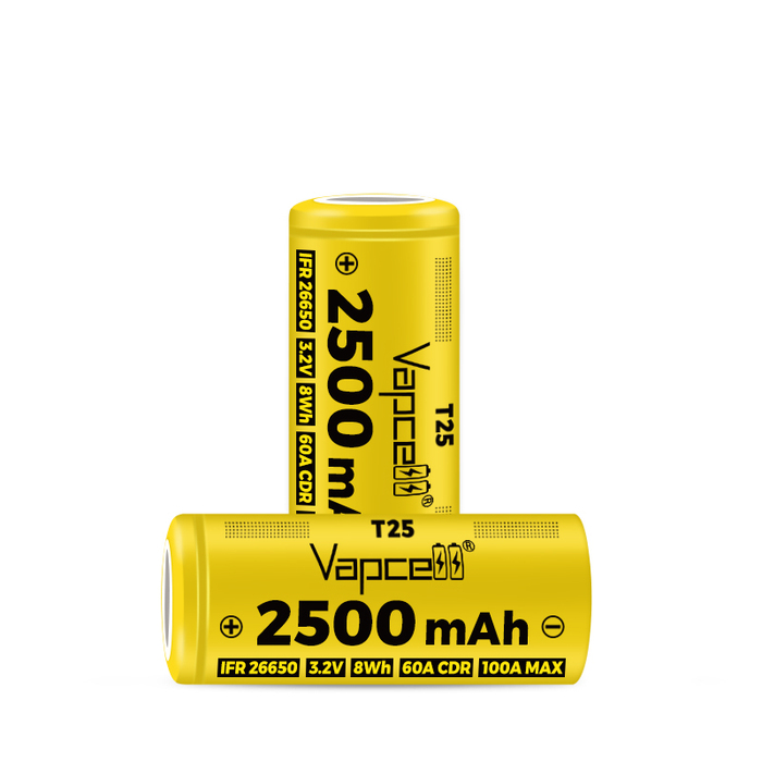 Vapcell 26650 G53 5300mah 20A - Vapcell batteries and Chargers
